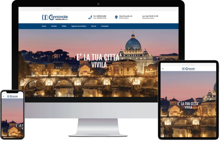 Sito web Cannavale Immobiliare