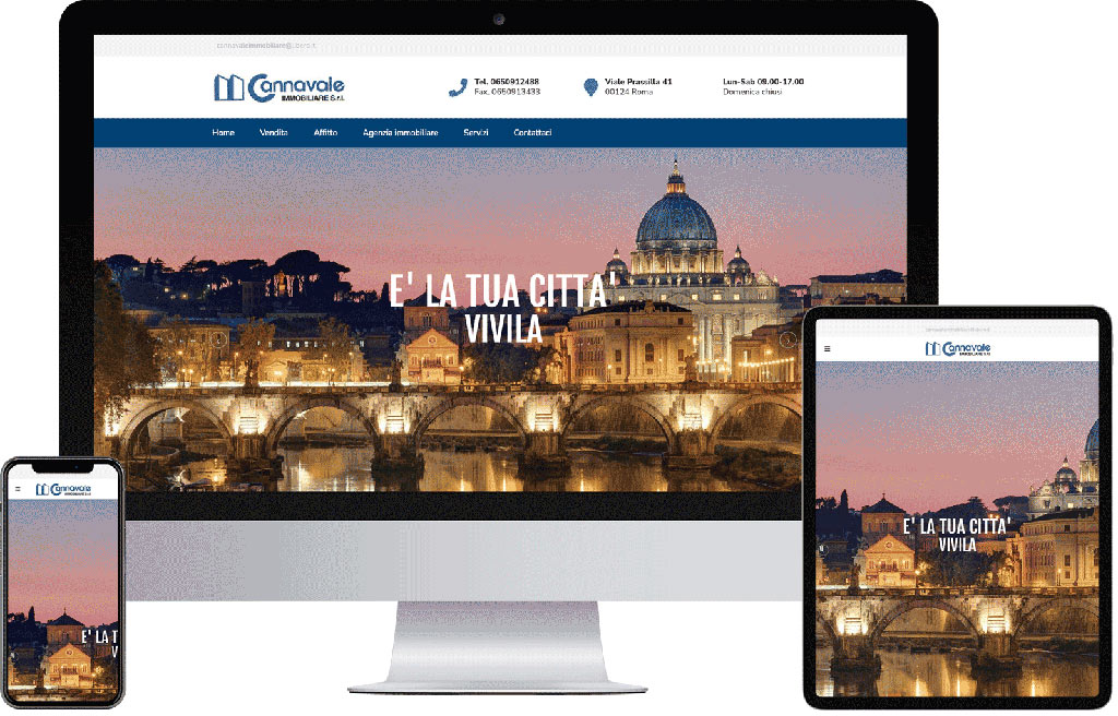 Sito web Cannavale Immobiliare