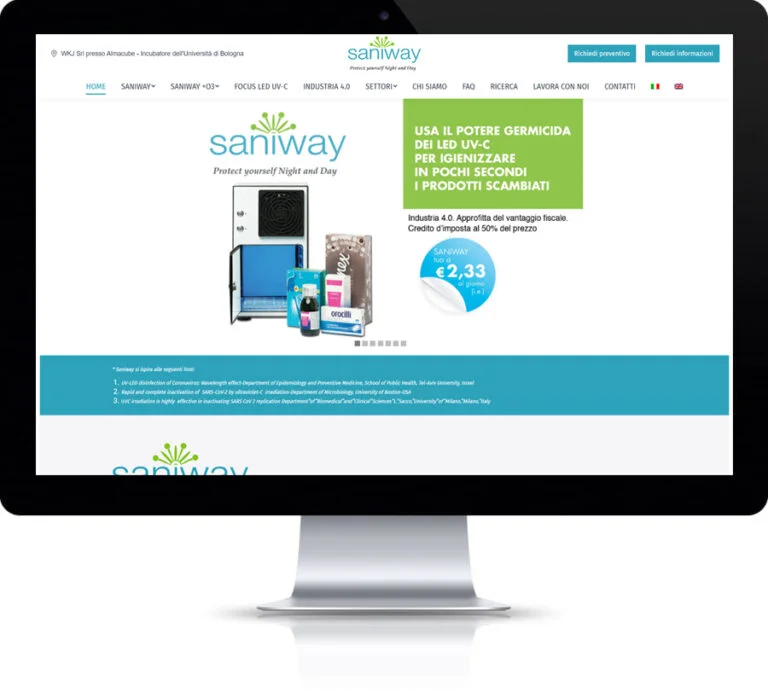 Sito web Saniway
